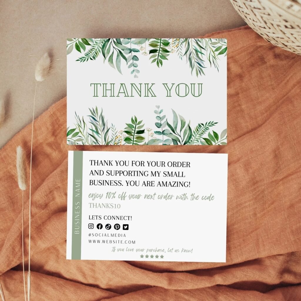 Thank You Cards Printing Luton